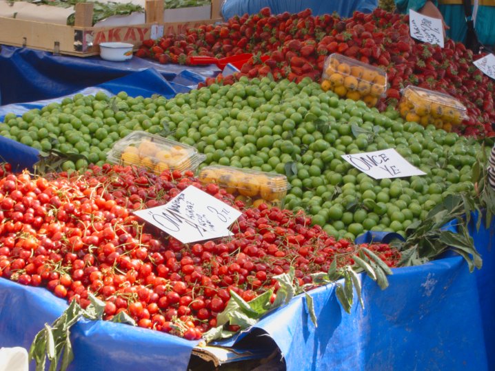 Produce Displays Pictures